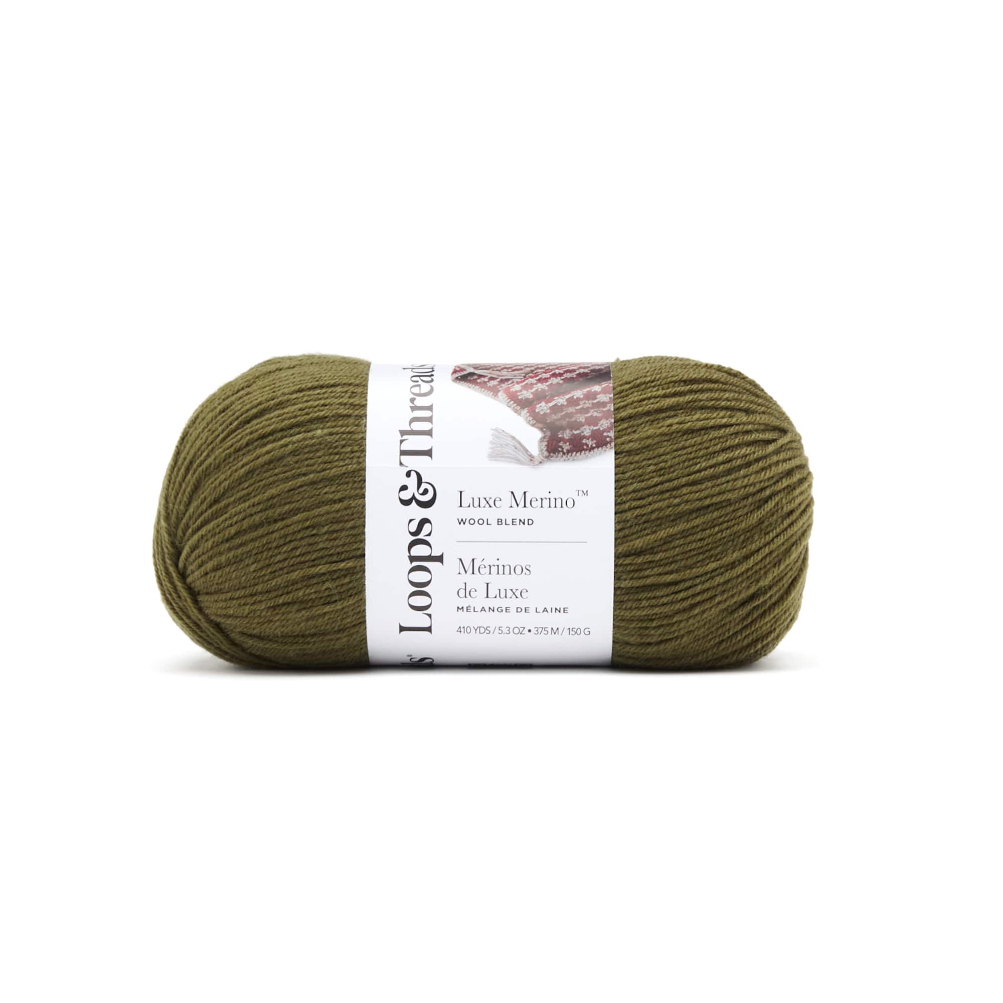 Luxe Merino™ Solid Yarn by Loops & Threads